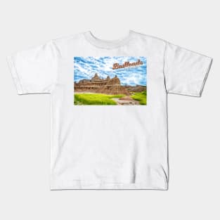 Badlands National Park Kids T-Shirt